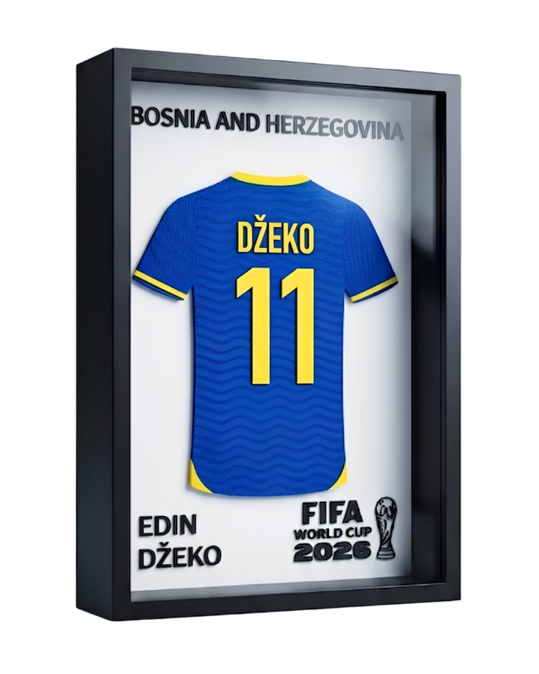 Premium 3D Jersey Bosnia and Hercegovina